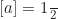 \begin{equation*} [a] = 1 \frac{\text{м}}{\text{с}^2}\end{equation*}