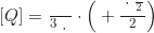 \begin{equation*} [Q] = \frac{\text{К}}{\text{м}^3 \cdot \text{К}} \cdot \left( \text{Па} + \frac{\text{кг} \cdot \frac{\text{м}}{\text{с}^2}}{\text{м}^2} \right)\end{equation*}