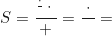 \begin{equation*} S = \frac{\frac{\text{кг} \cdot \text{м}}{\text{с}} \cdot \text{с}}{\text{кг} + \text{кг}} = \frac{\text{кг} \cdot \text{м}}{\text{кг}} = \text{м}\end{equation*}